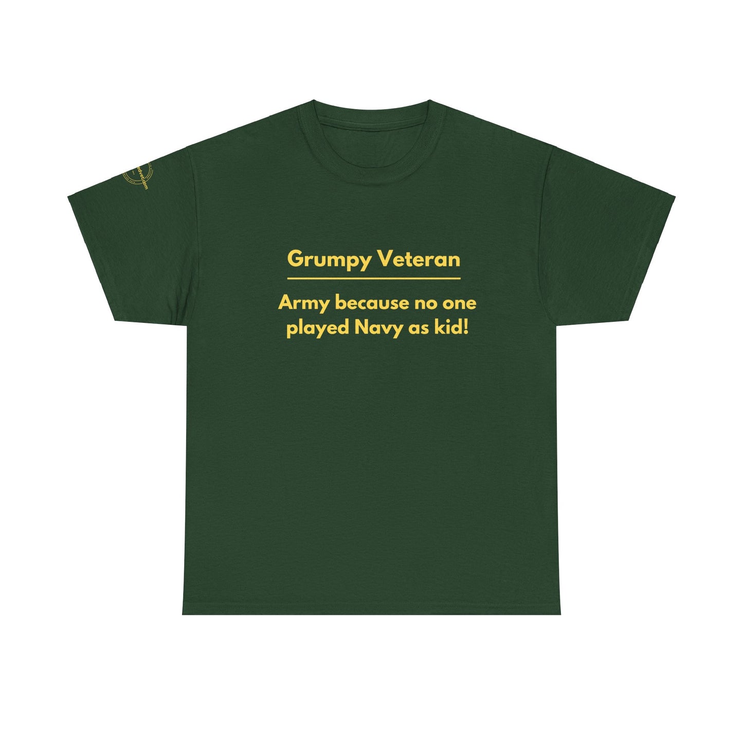 Army because no one played navy as a kid