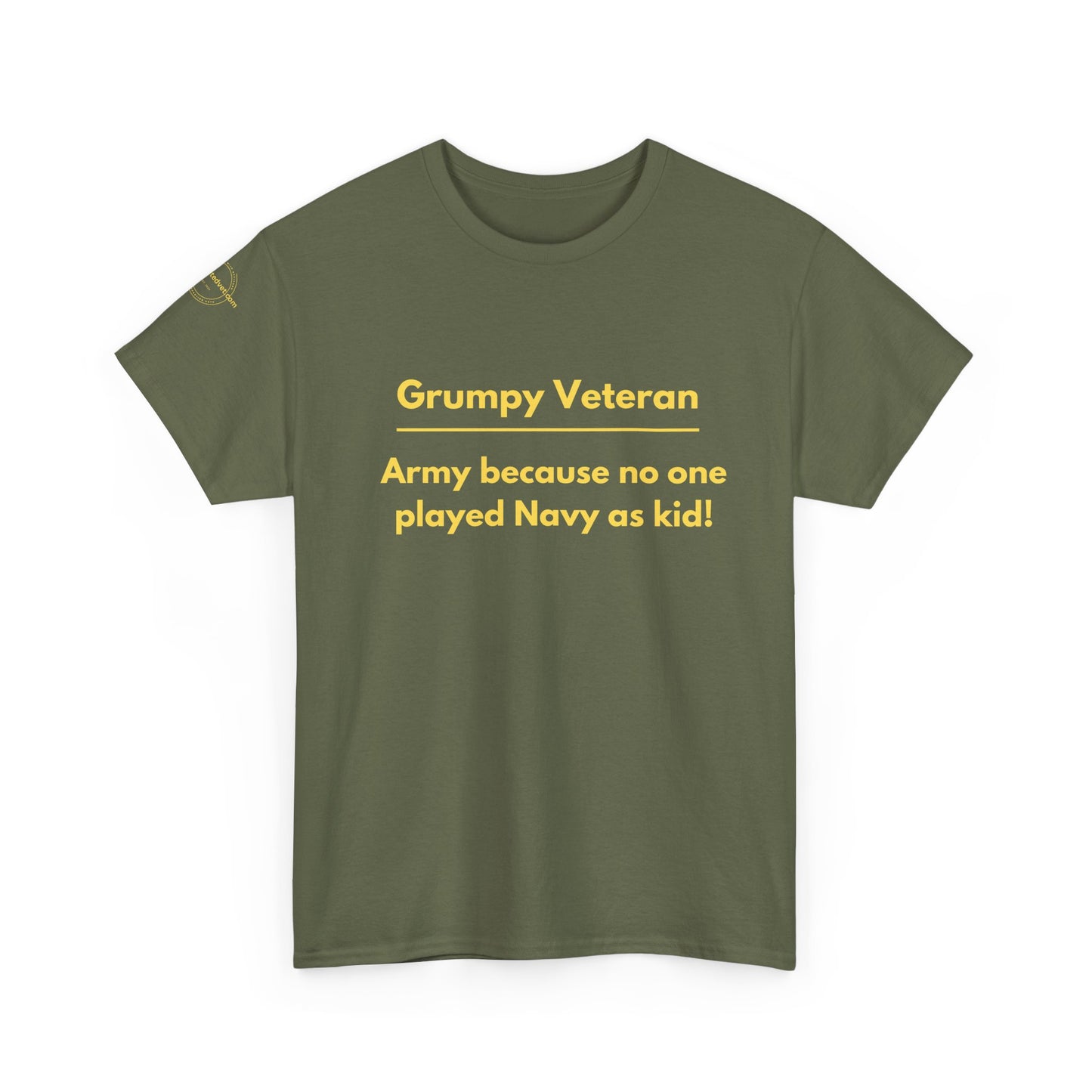 Army because no one played navy as a kid