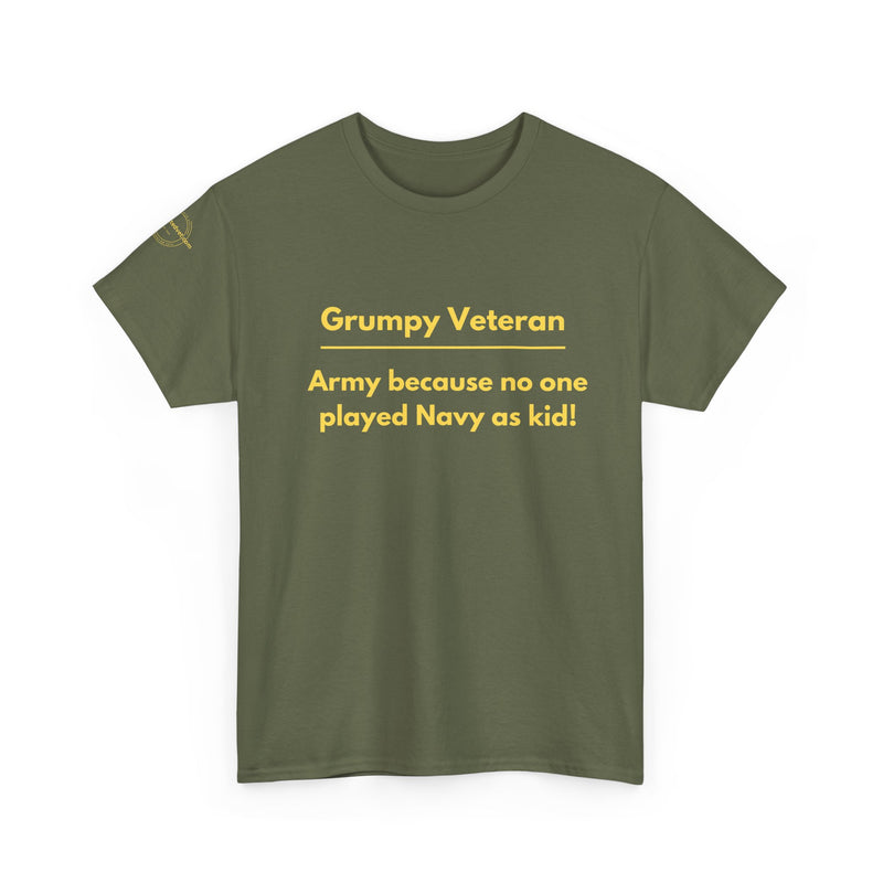 Army because no one played navy as a kid