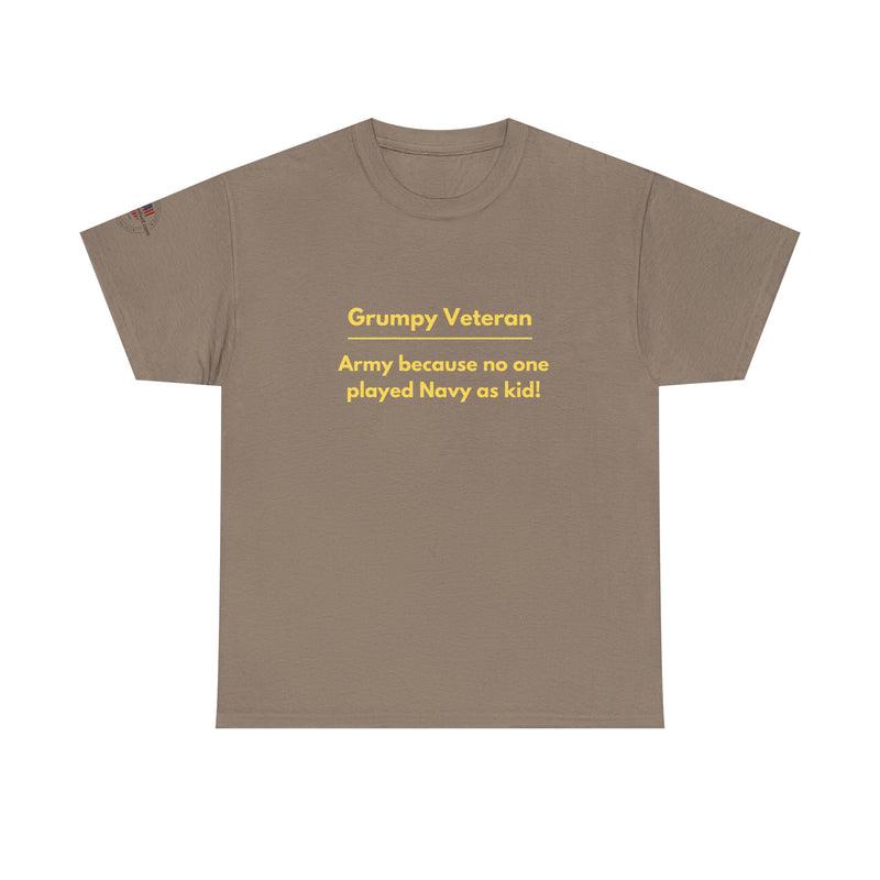 Army because no one played Navy as a kid
