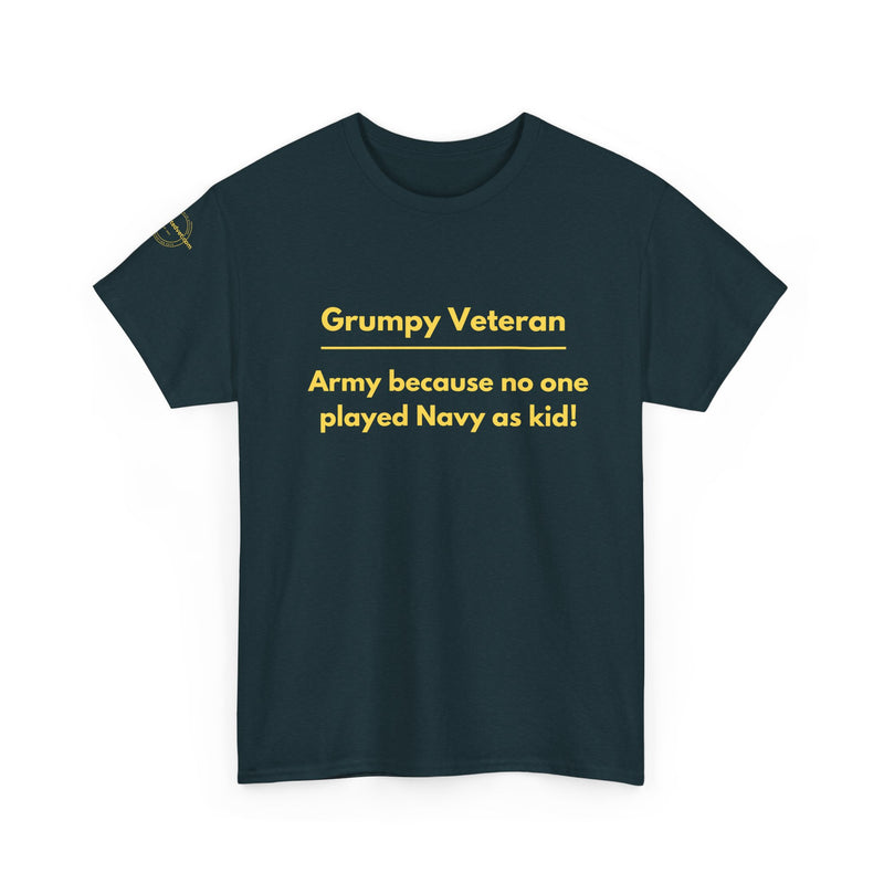 Army because no one played navy as a kid