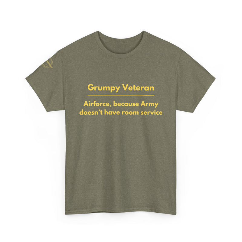 Air Force because Army doesn't have room service