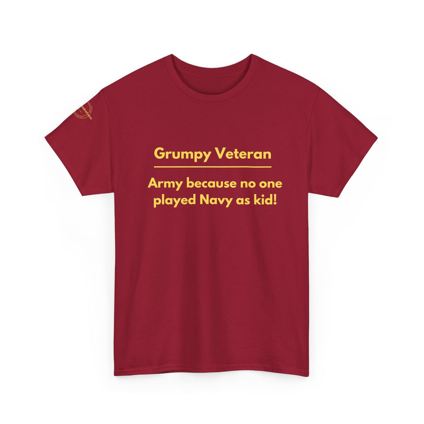 Army because no one played navy as a kid