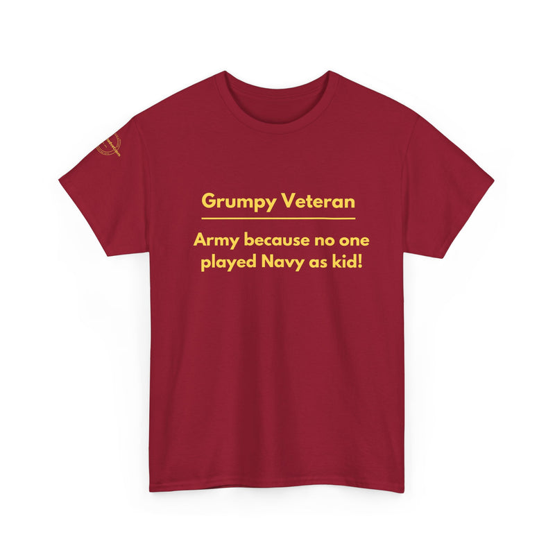 Army because no one played navy as a kid