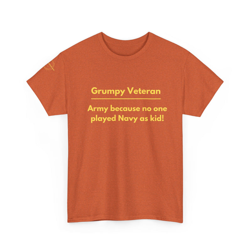 Army because no one played navy as a kid