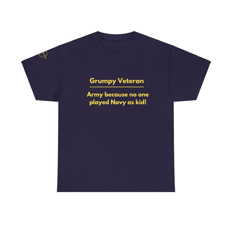 Army because no one played navy as a kid