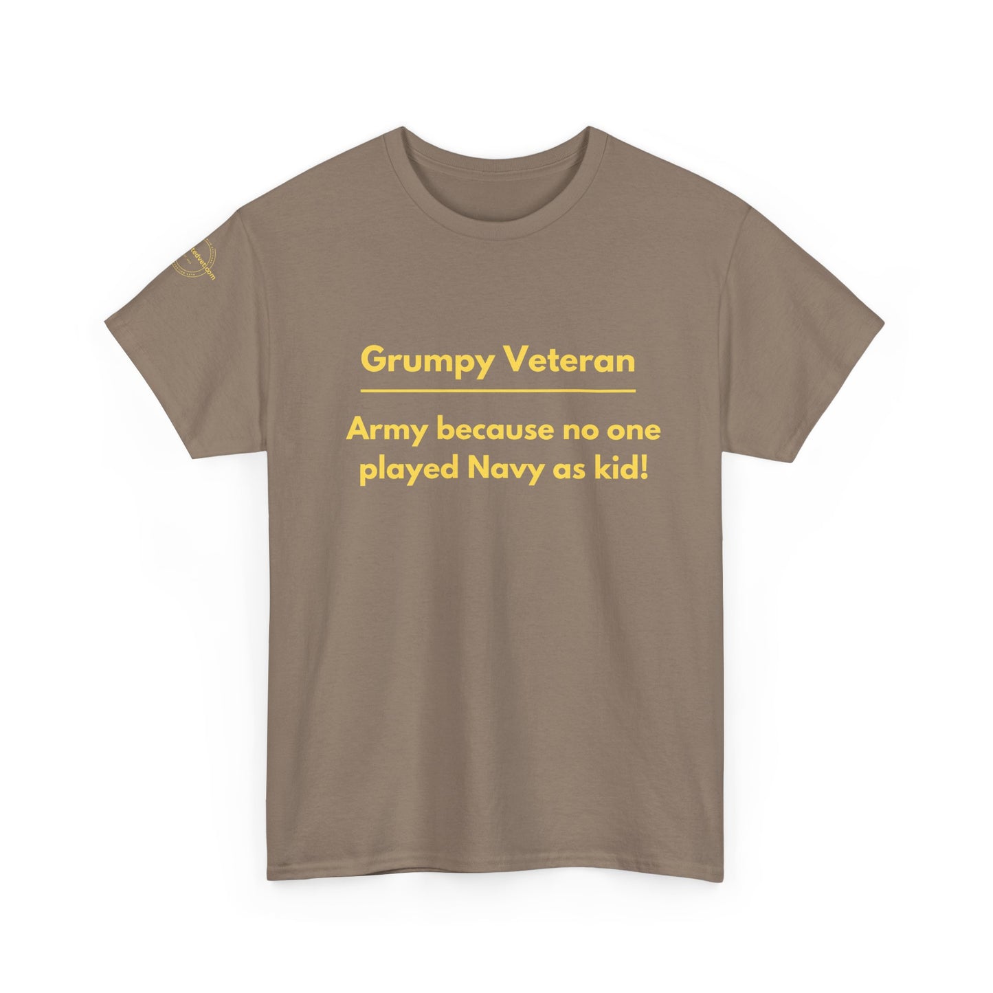 Army because no one played navy as a kid