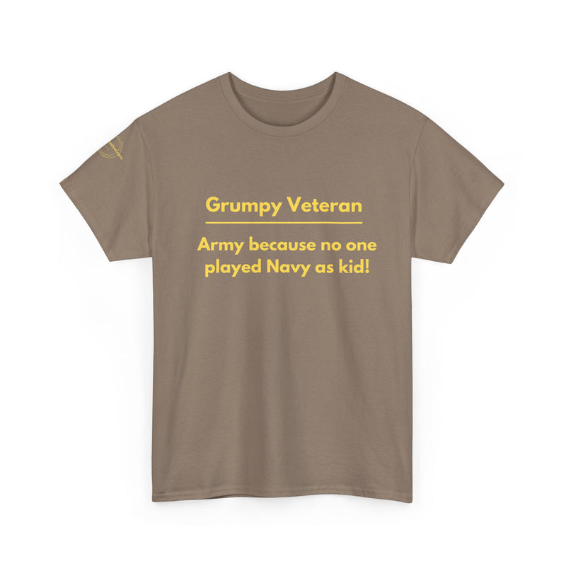 Army because no one played navy as a kid