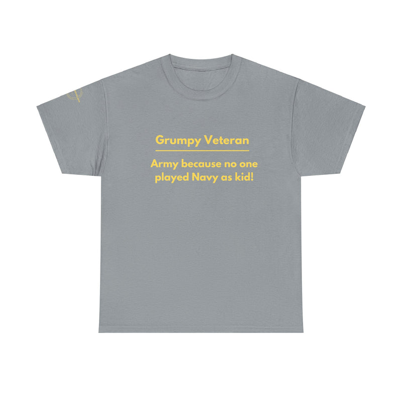 Army because no one played navy as a kid