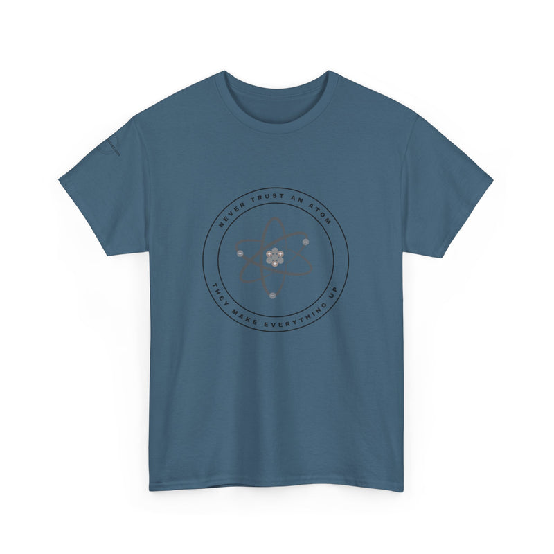 Never trust an atom