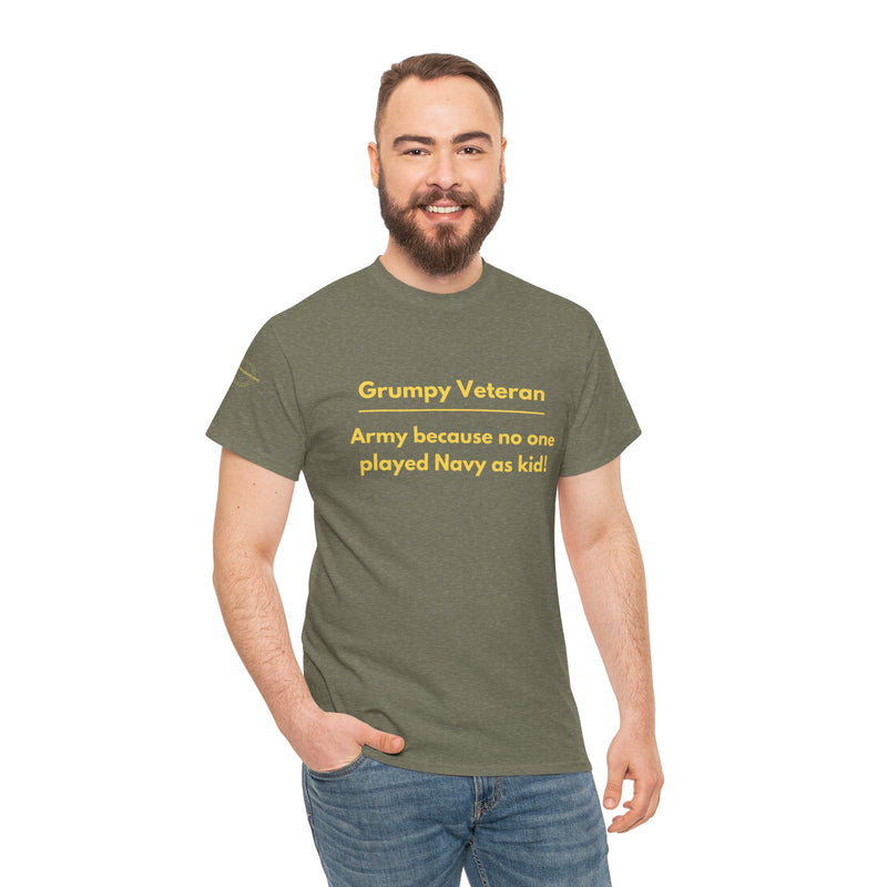 Army because no one played navy as a kid