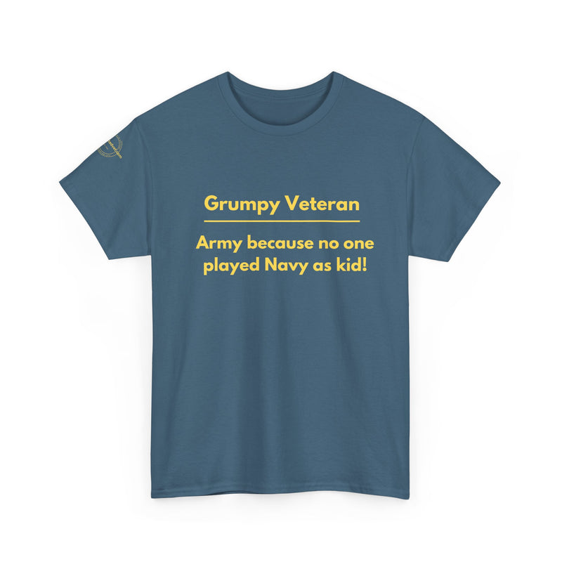 Army because no one played navy as a kid