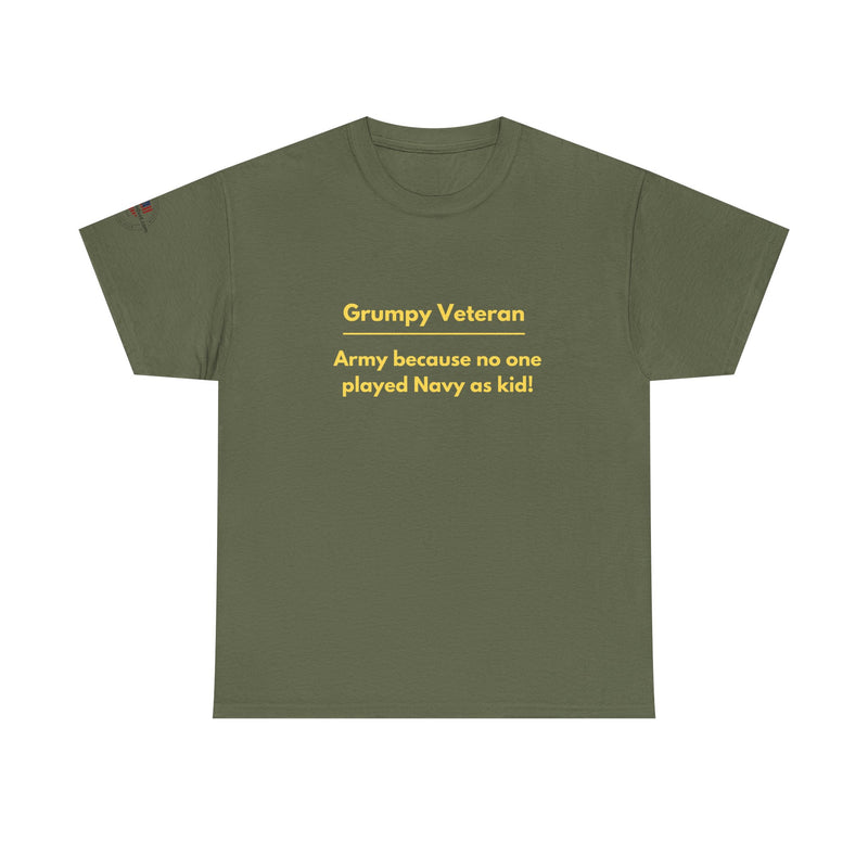 Army because no one played Navy as a kid