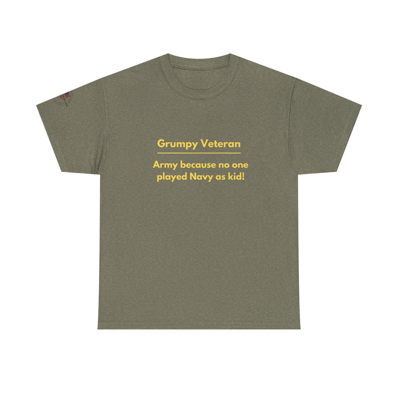 Army because no one played Navy as a kid