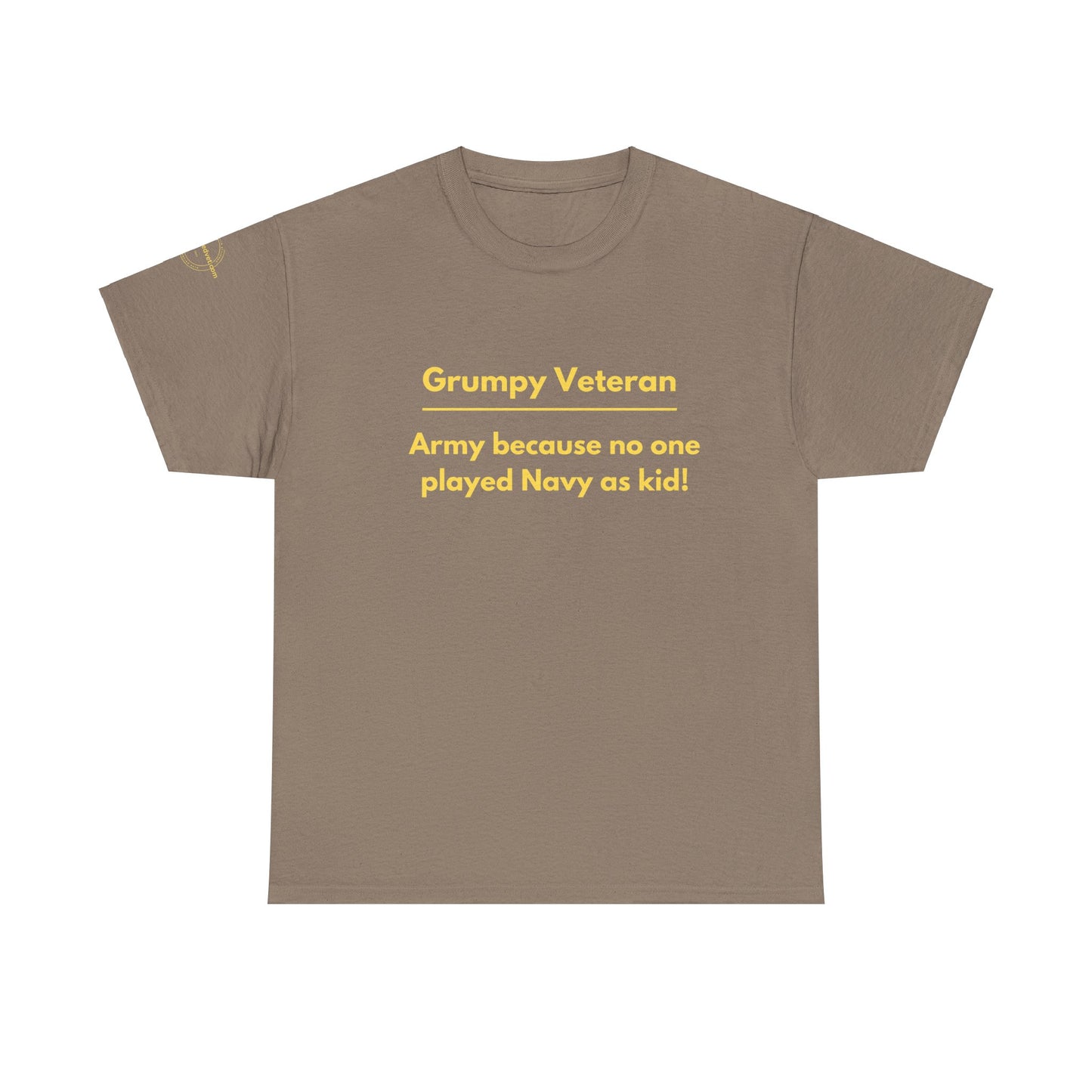 Army because no one played navy as a kid