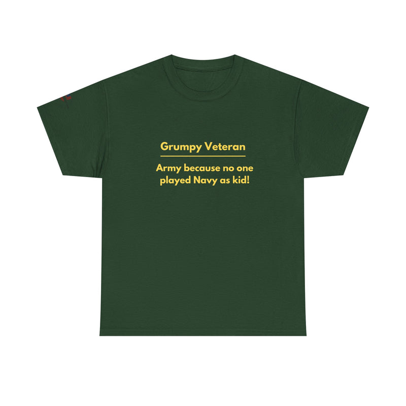 Army because no one played Navy as a kid